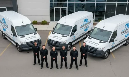 Mobile Tire Service Van