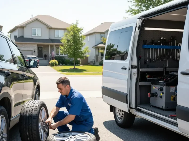Mobile Tire Replacement Service