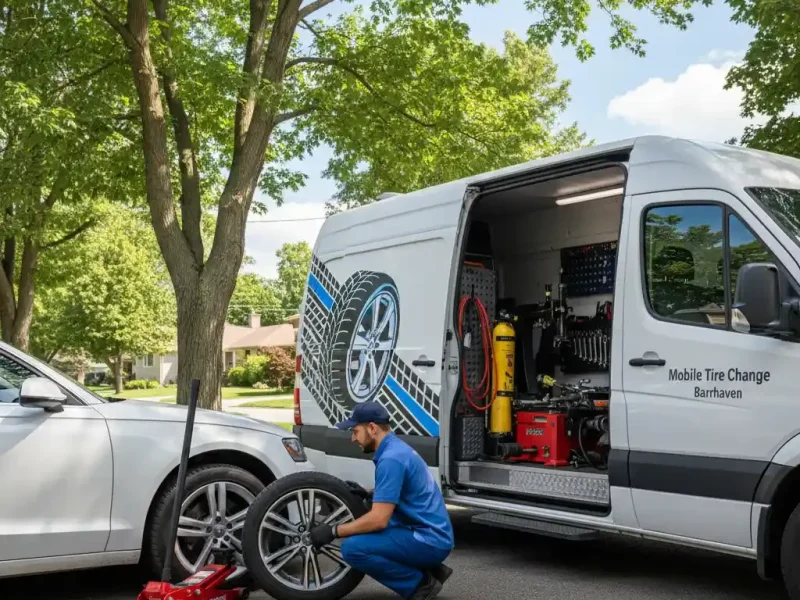 Mobile Tire Change